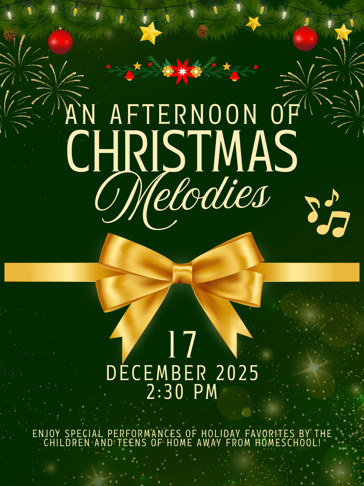 Christmas concert for 2025!